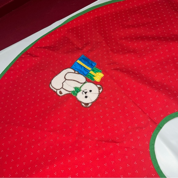 DAKIN Christmas VELVET BROWN BEARS GIFTS Toys RED green...